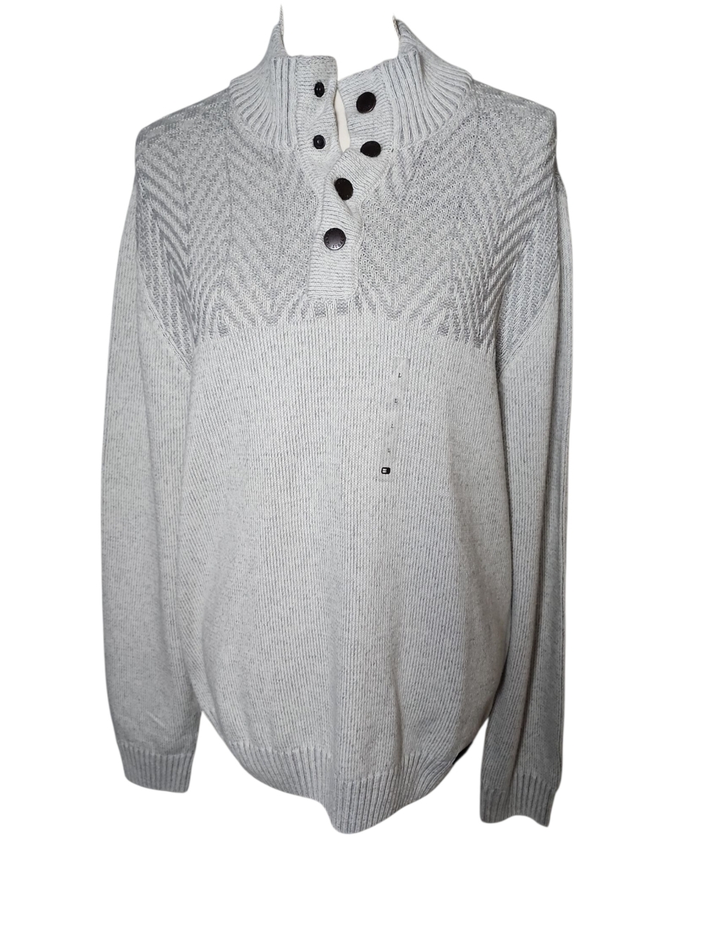 Buckle Outpost Makers Mens Henley Sweater Nwt Size‎ Large